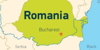 Boekarest op'n kaart